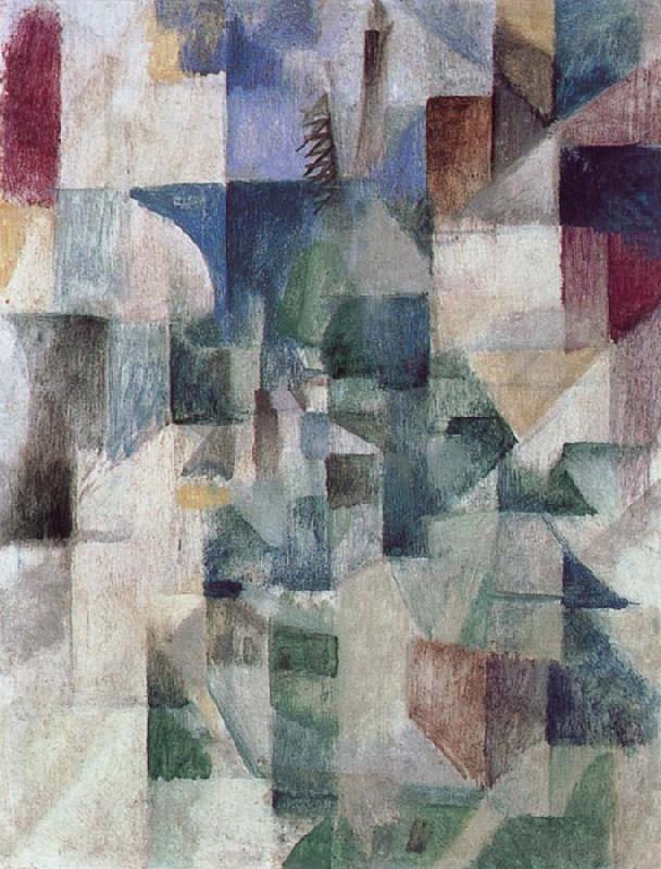 The Window towards to City, Delaunay, Robert